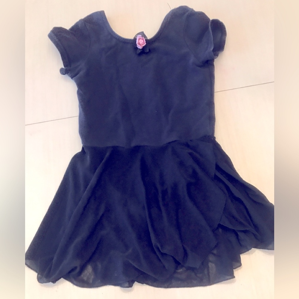 Girls 3T leotard Theatricals black